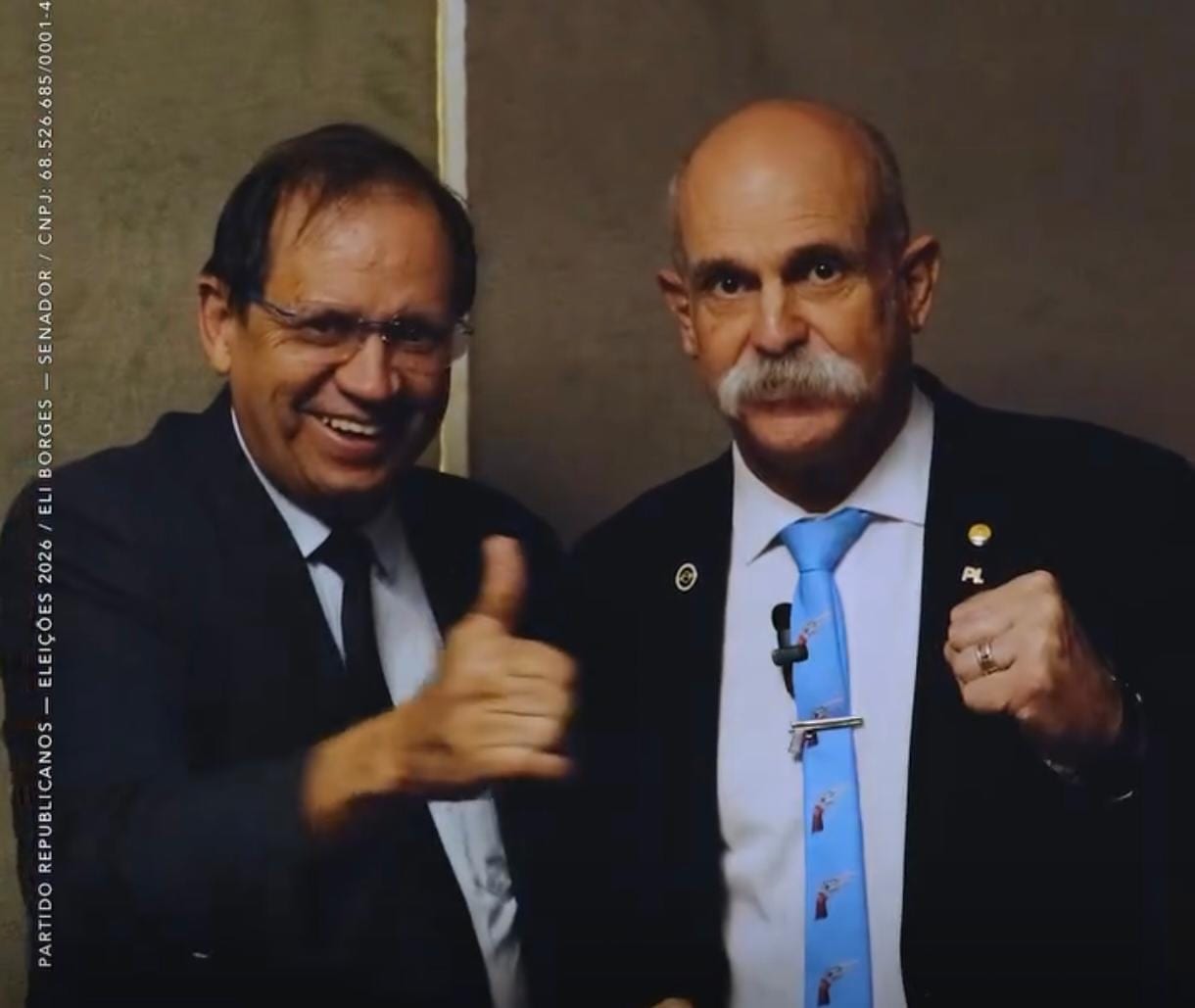 Sargento Fahur declara apoio a Eli Borges ao Senado pelo Tocantins