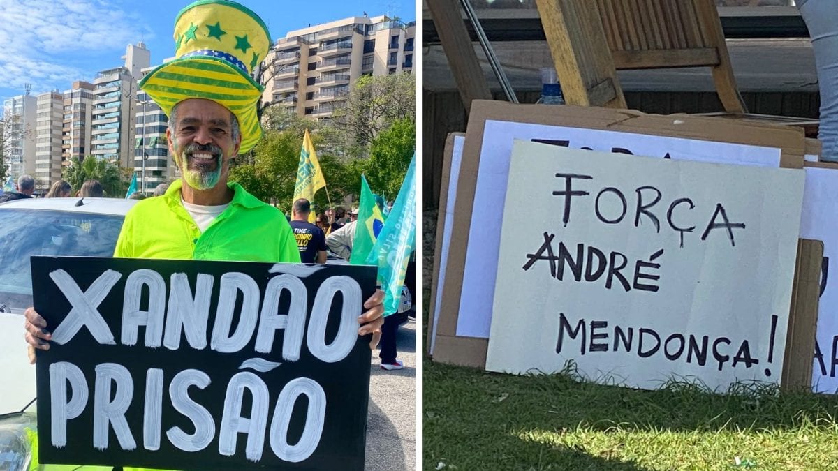 Ato em Florianópolis reúne base do PL no Trapiche da Beira-Mar Norte