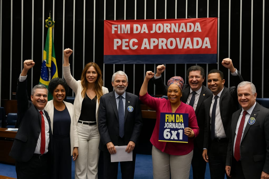 Fim da jornada 6×1 é celebrado por sindicatos, enquanto CNI pede revisão da PEC