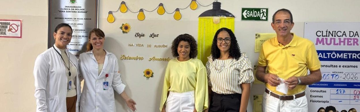 Setembro Amarelo: prefeitura promove ação de conscientização e apoio à saúde mental para gestantes e puérperas na Clínic