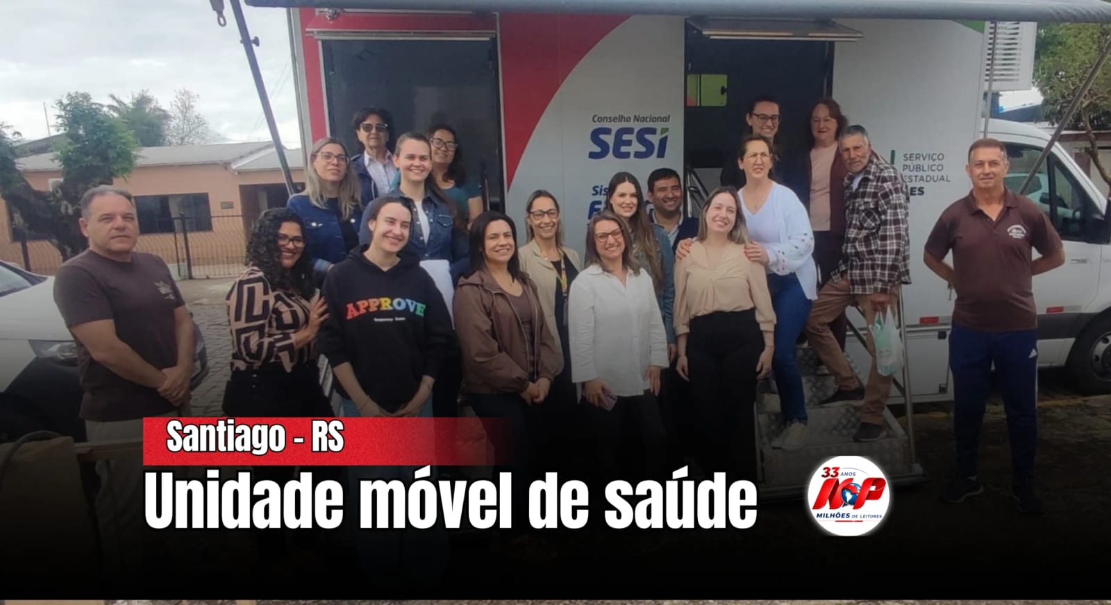 Posto móvel atenderá as famílias do Riachuelo e arredores