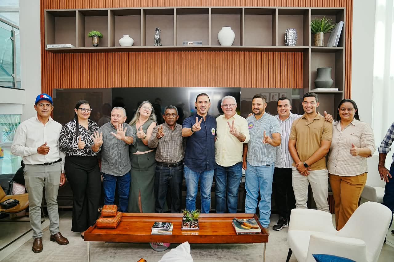 Prefeito de Dueré e comitiva de lideranças políticas declaram apoio a Vicentinho no segundo turno
