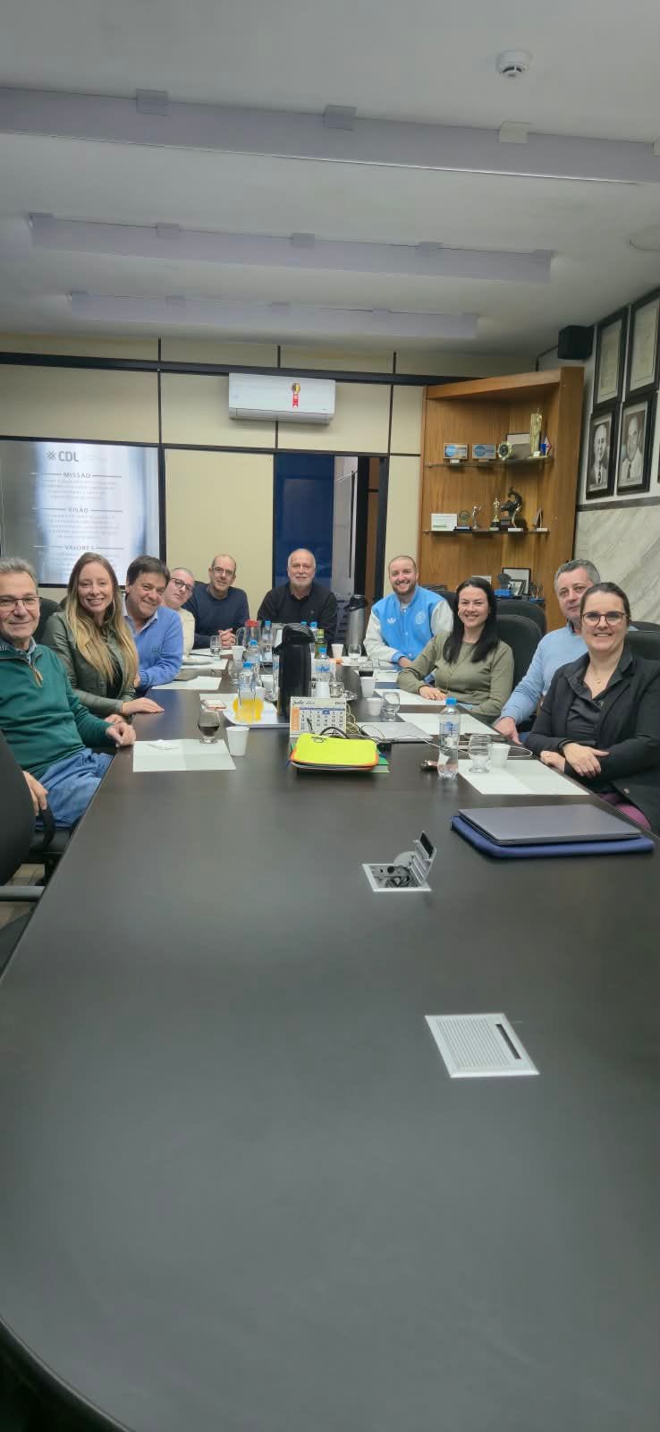 CDL realiza reunião de diretoria com foco nas atividades de Setembro