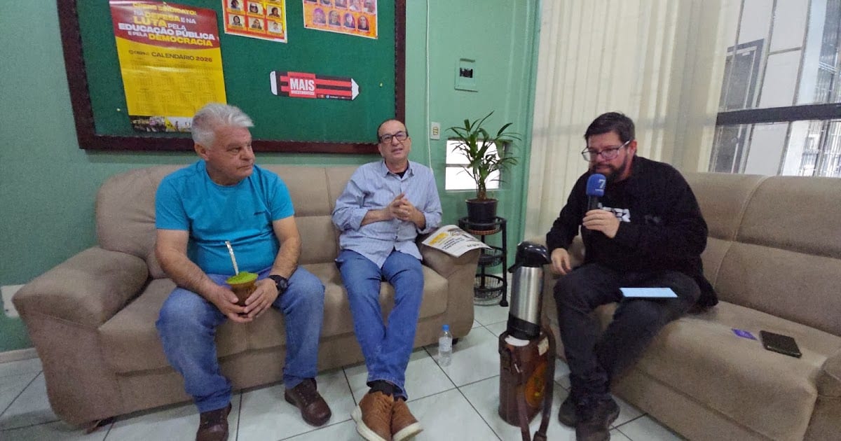 EDUCAÇÃO | CPERS visita São Gabriel e debate eleições, carreira e gestão da rede pública