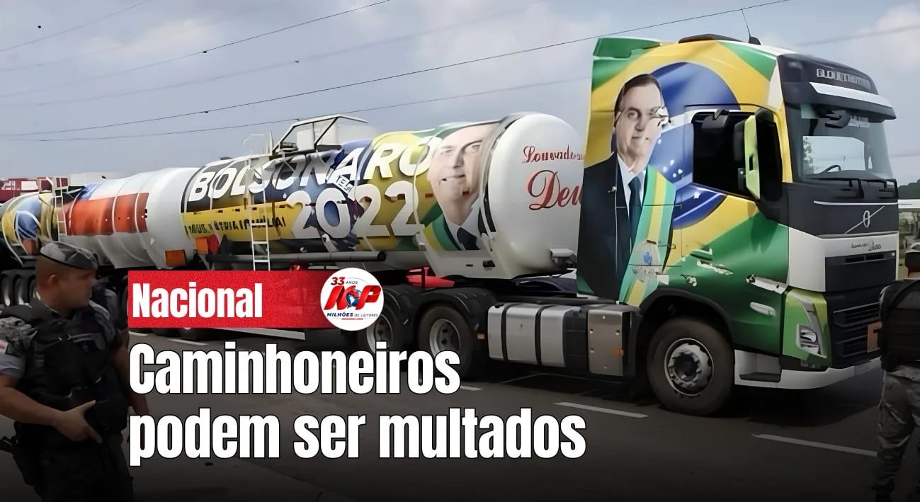 Adesivo eleitoral em caminhão não pode passar de 0,5 m²