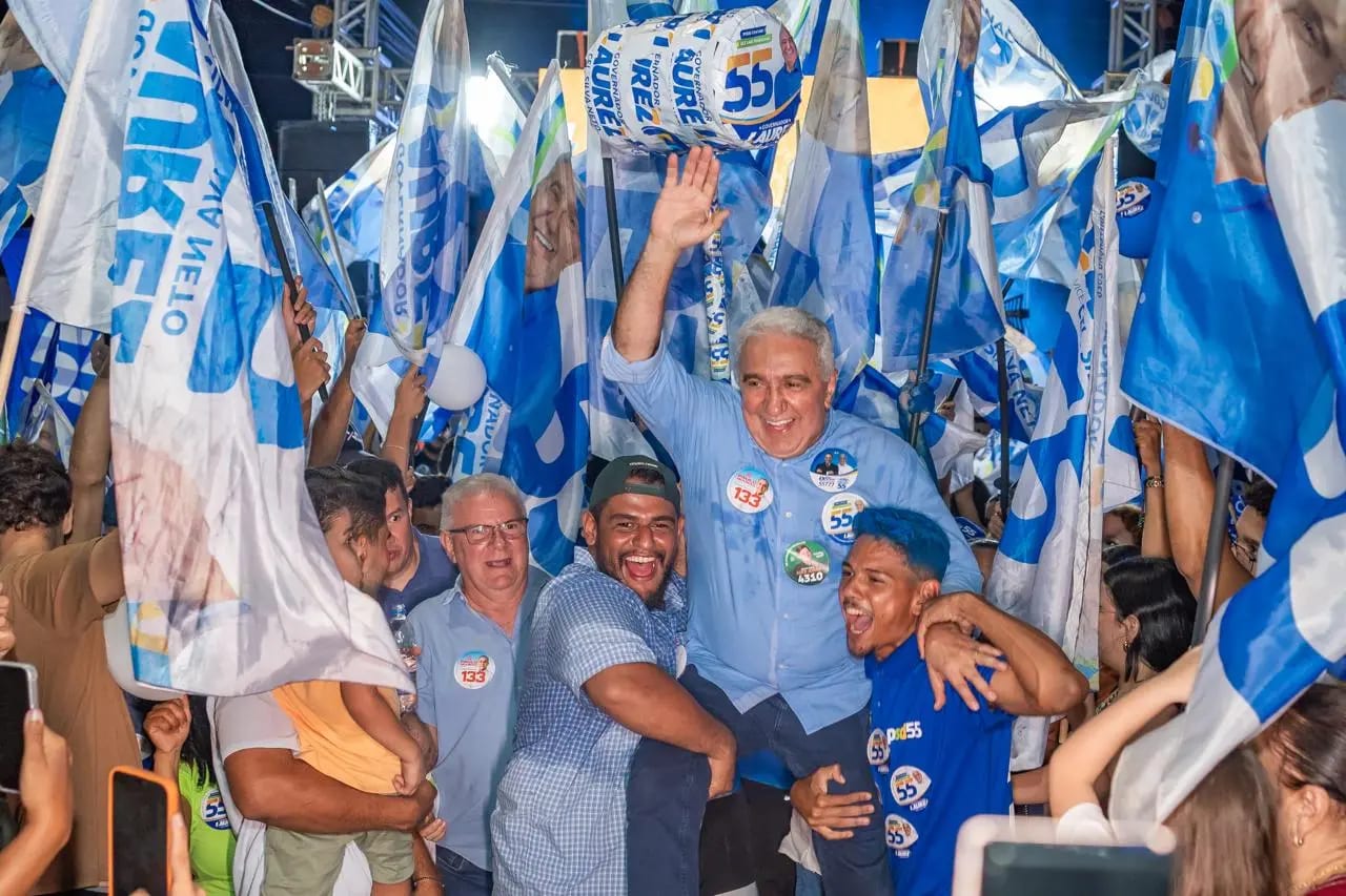 Laurez: “Nunca me dobrei diante de força poderosa” no último comício