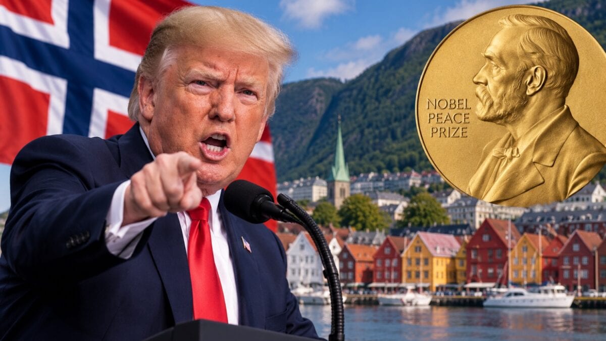 Trump chama Noruega de “país de merda” após perder Nobel da Paz e rejeita imigrantes do país