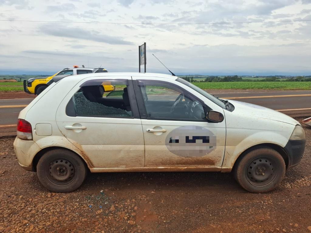 DOIS FIAT SE ENVOLVEM EM COLISÃO ENTRE MARECHAL E NOVA SANTA ROSA