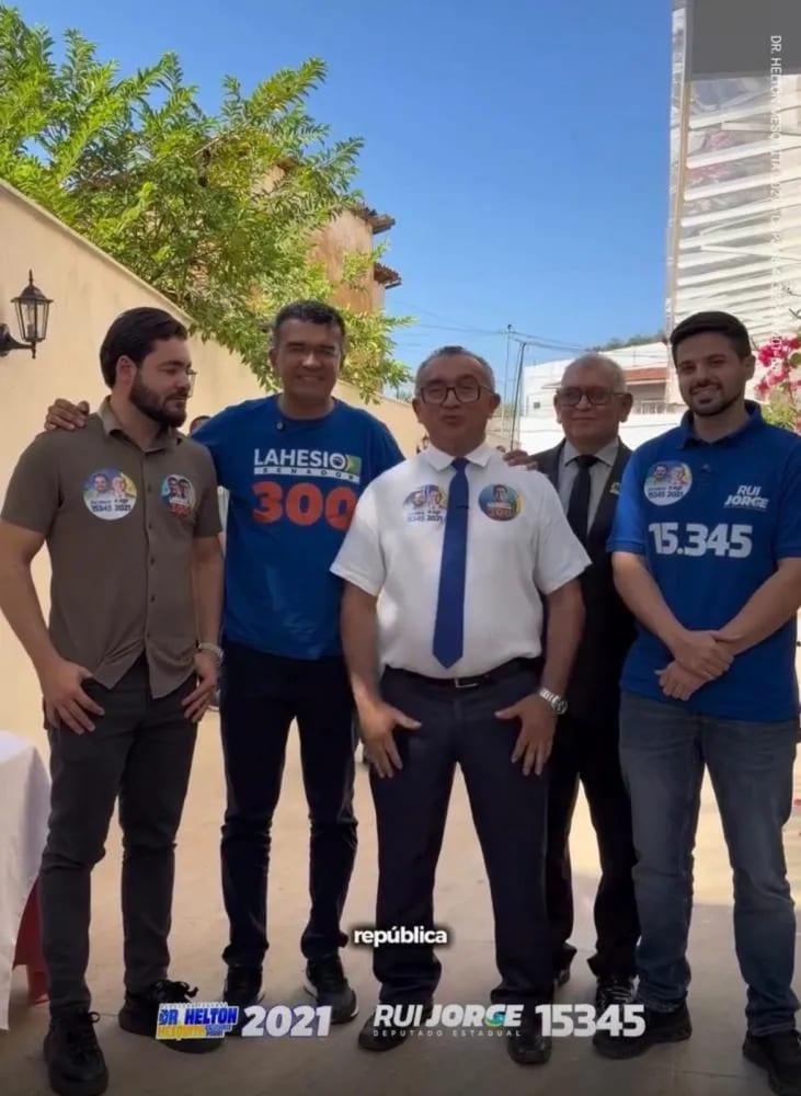 Rui Jorge e Lahesio Bonfim caminham juntos em Caxias e reforçam articulação liderada por Dr. Helton Mesquita