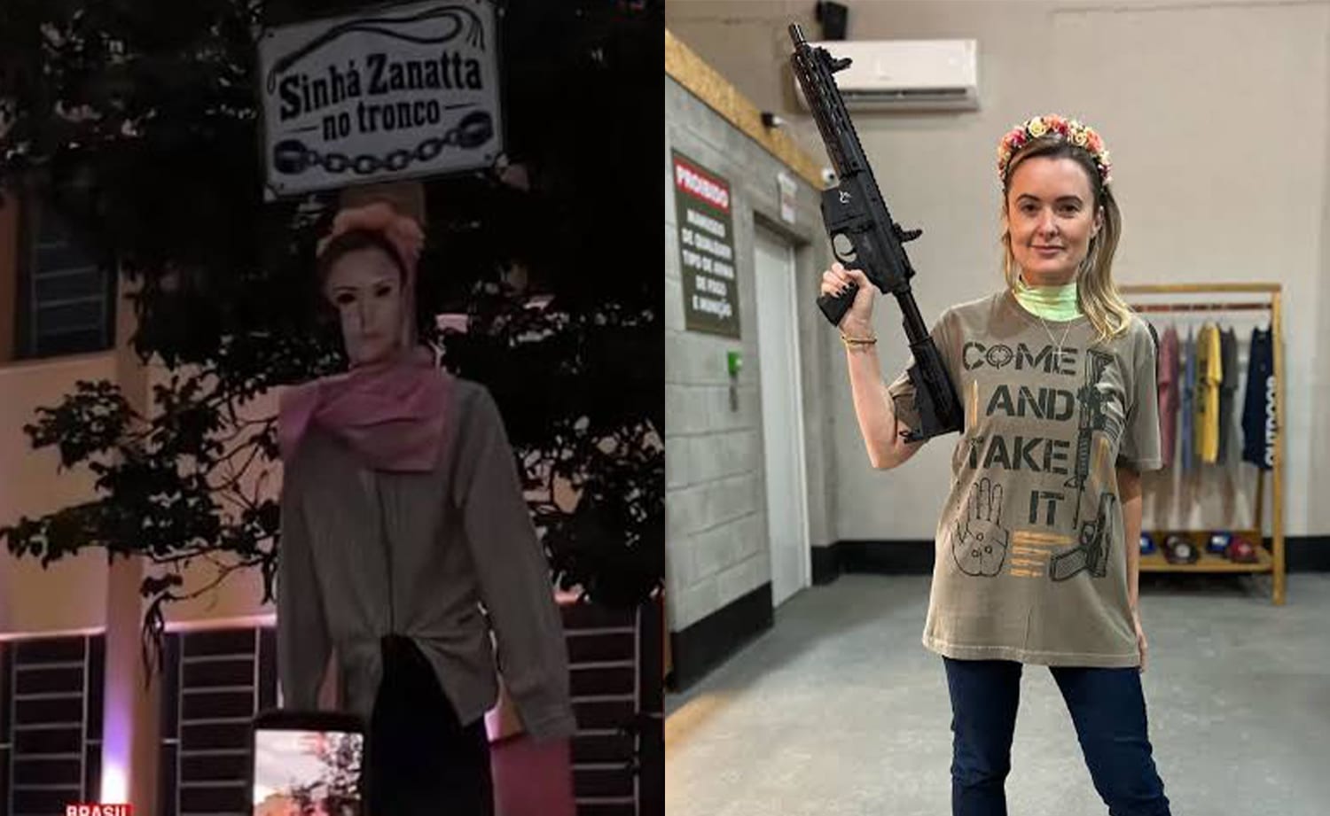 Defensora da liberdade de expressão, Júlia Zanatta critica boneco açoitado em Goiânia