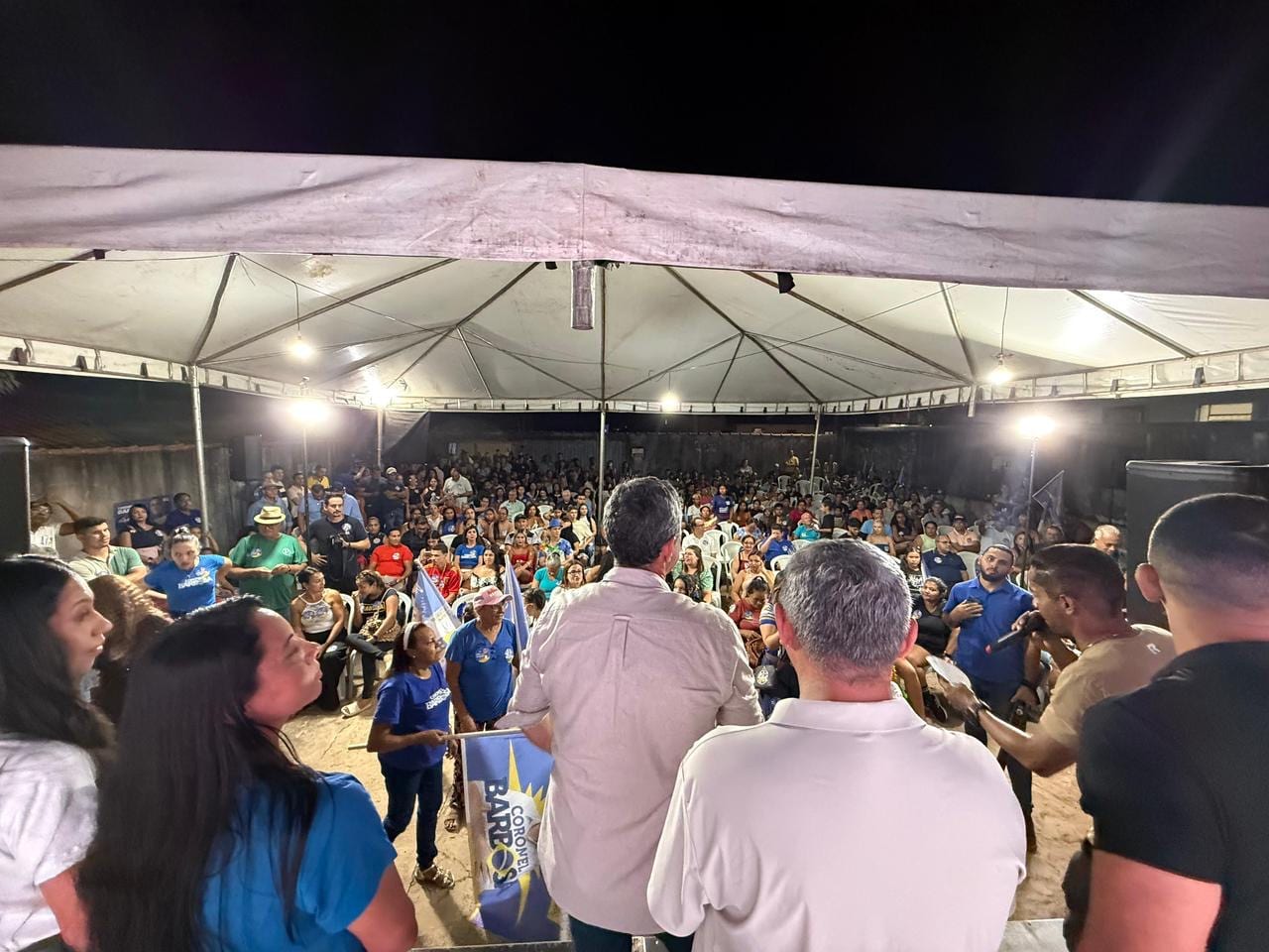 Coronel Barbosa reúne multidão em Gurupi, mostra força no Sul e consolida avanço de sua candidatura