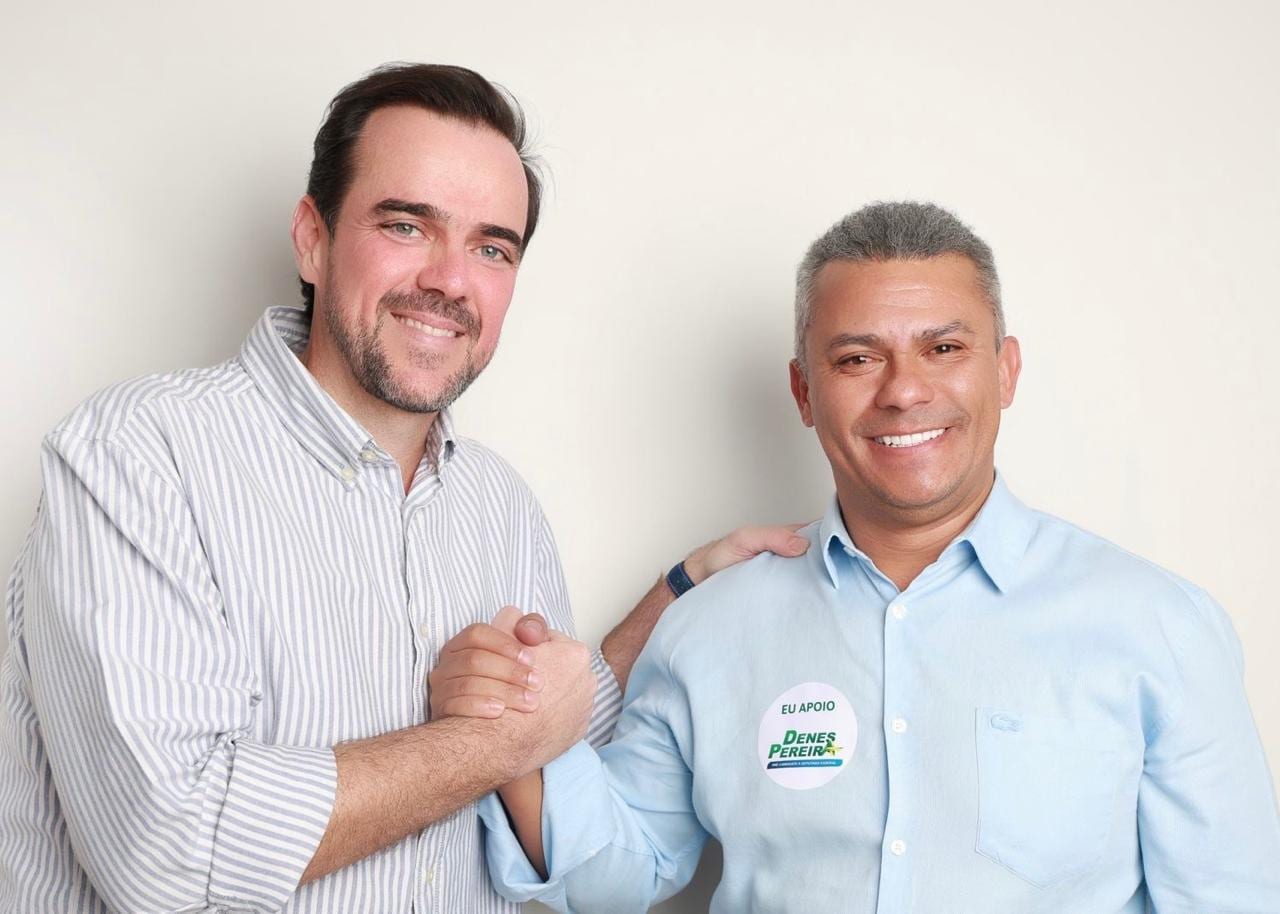 Denes Pereira confirma apoio a Gracinha e Mendanha ao Senado