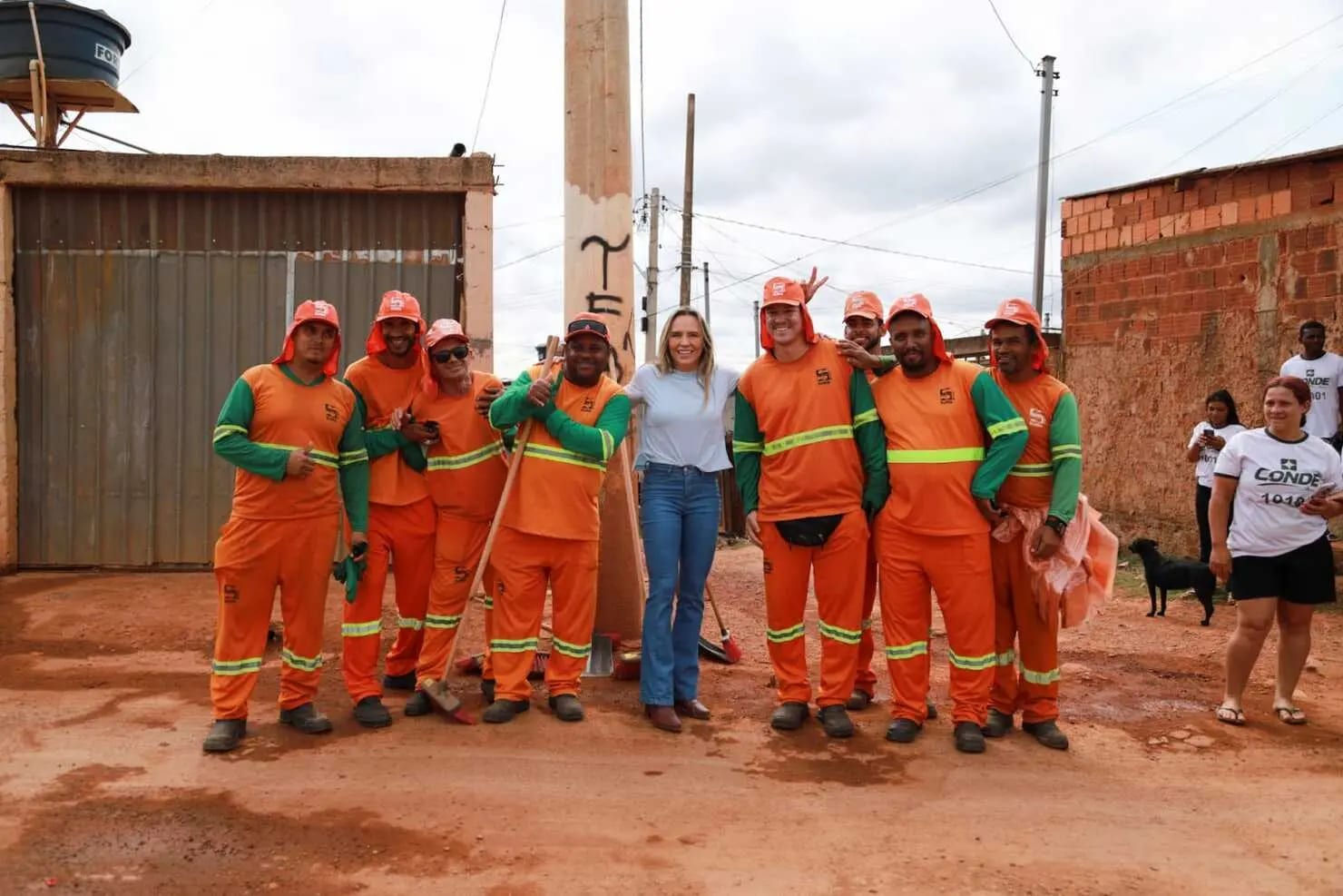 Celina Leão anuncia parque no antigo lixão e obras na Estrutural