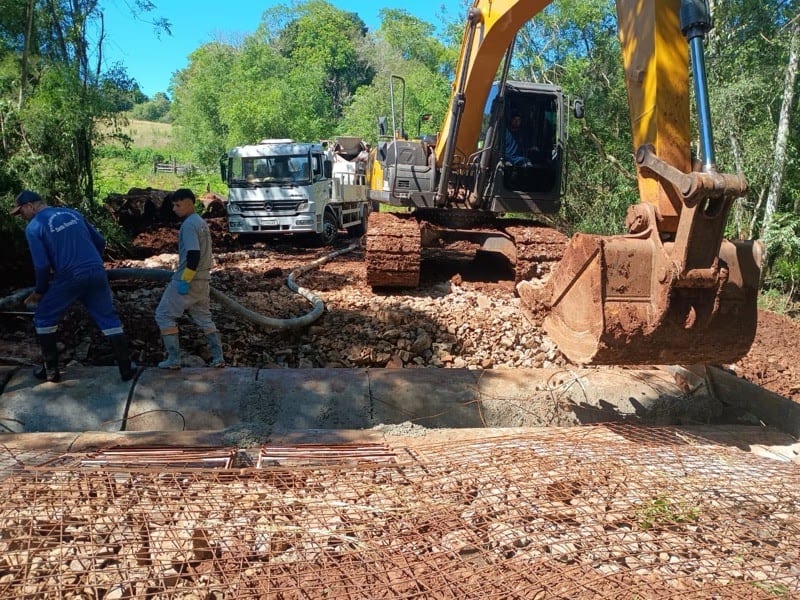 Obra melhora acesso entre Santa Rosa e Tuparendi pela localidade de Cerro Grande