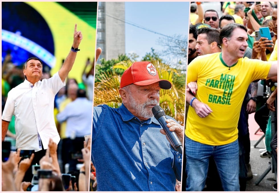Jair, Lula e Flávio e os números curiosos de 2022 e 2026 em Anápolis