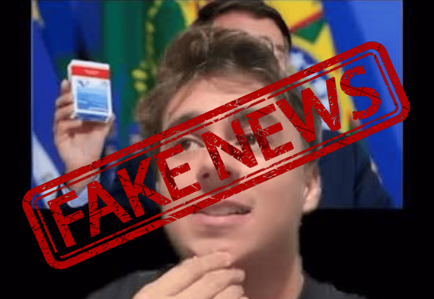 Nikolas Ferreira publica vídeo com fake news sobre Covid; 700 mil mortes