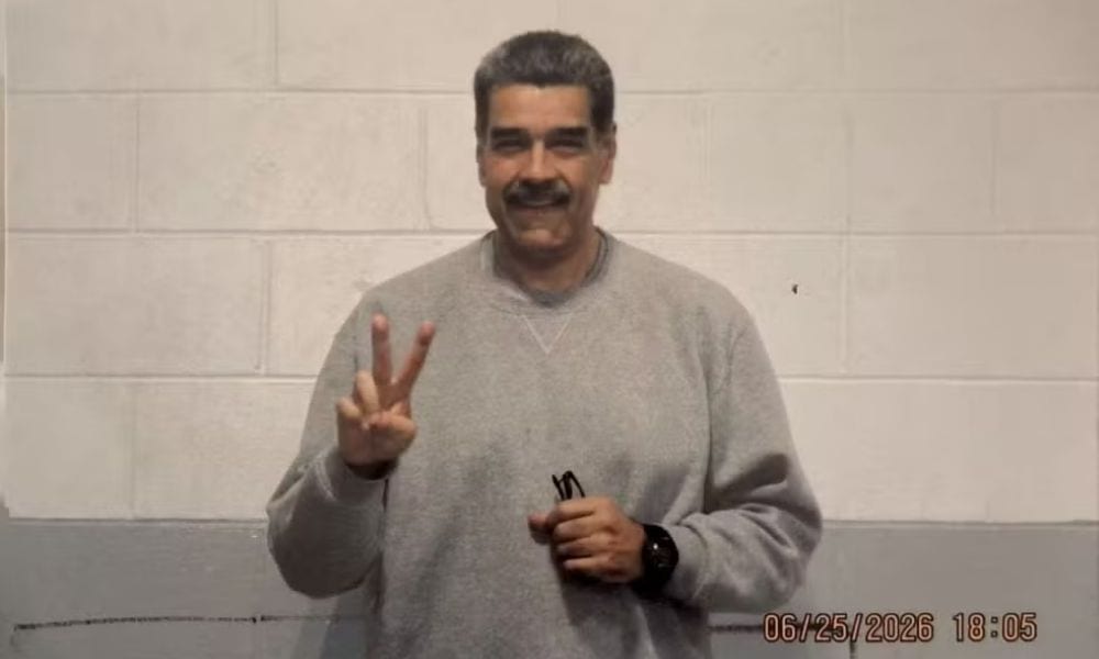 Perfil de Maduro publicado foto do ex-presidente da Venezuela na prisão dos EUA: ‘Estamos firmes’
