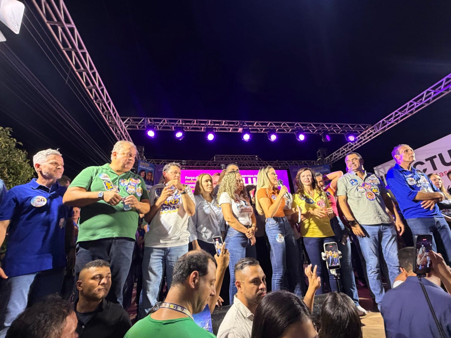 Josi pede voto de gratidão ao grupo, Karynne faz apelo ás mulheres e Luana Nunes mostra força para federal: “Não estou c