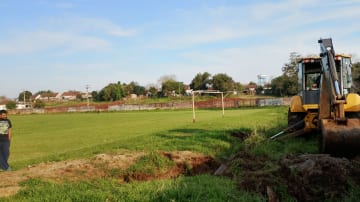 General Câmara realiza manutenção no Estádio Argemiro Dorneles