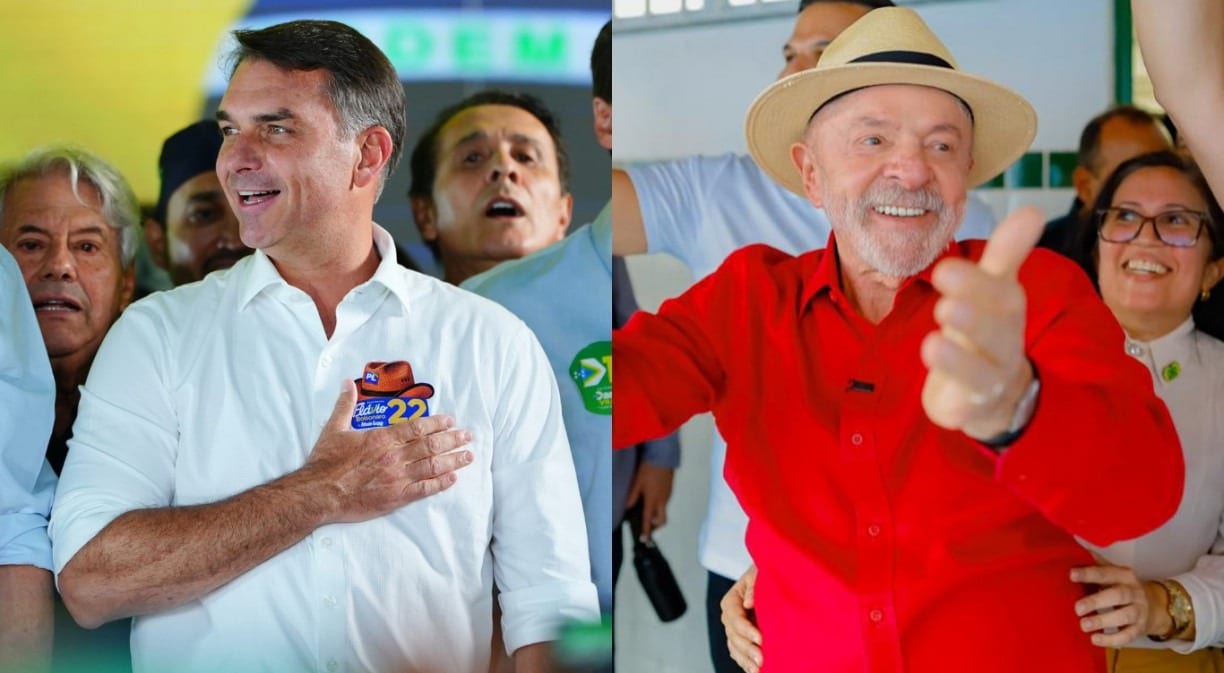 Datafolha: 25% dos eleitores de Flávio Bolsonaro votam para derrotar Lula