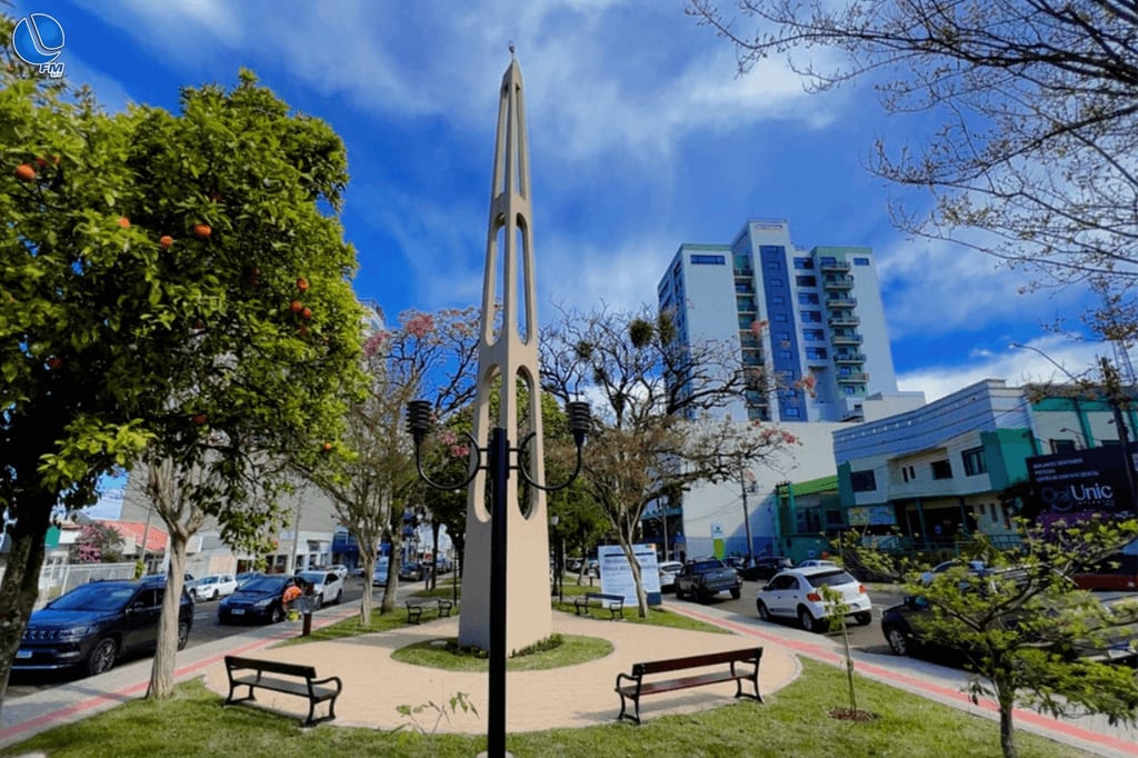 Praça do Centenário em Lagoa Vermelha será entregue nesta sexta, 11/9, às 10h