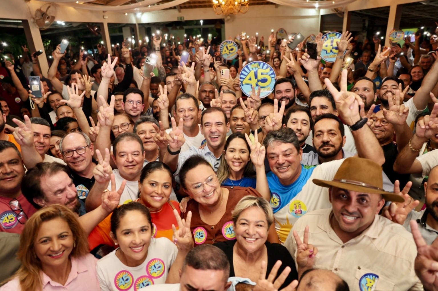 Vicentinho reuniu líderes e vereadores em Palmas a uma semana do 2º turno