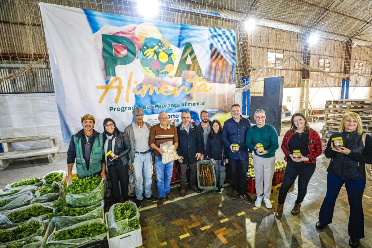 Porto Alegre inicia entregas do PMAA 2026 com 748,643 kg já recebidos