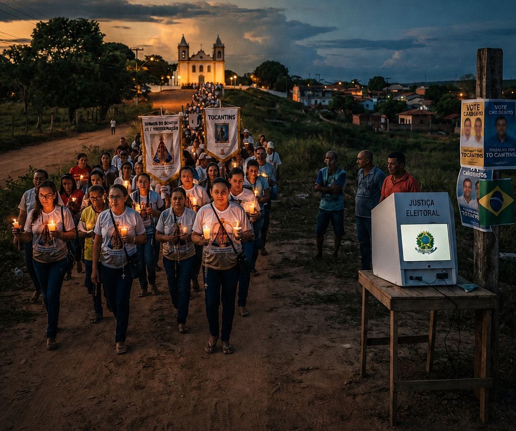 Romaria do Senhor do Bonfim fecha registro e abre propaganda eleitoral no TO