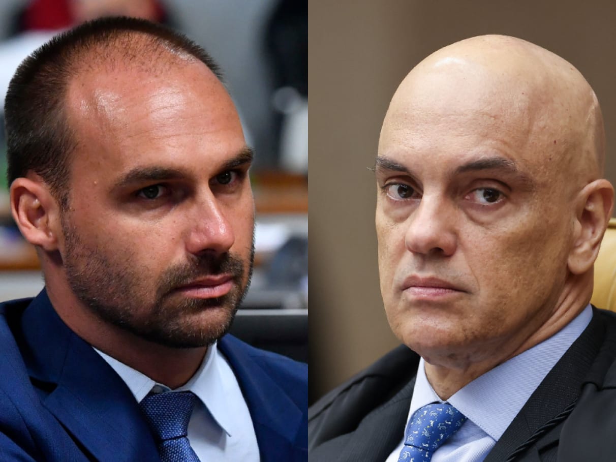 Moraes determina cumprimento de pena de Eduardo Bolsonaro e cancela passaportes de ex-deputado federal