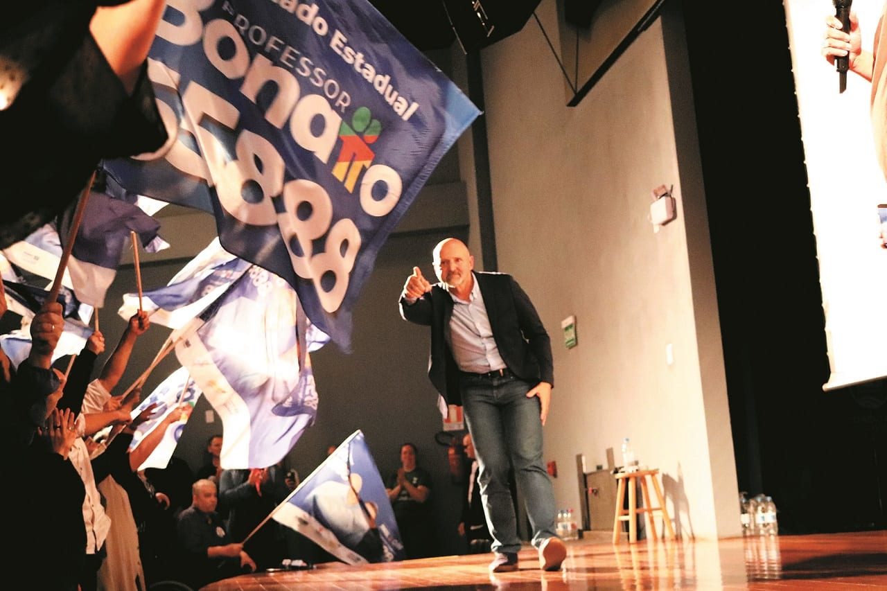 Professor Bonatto lança campanha à reeleição como deputado estadual
