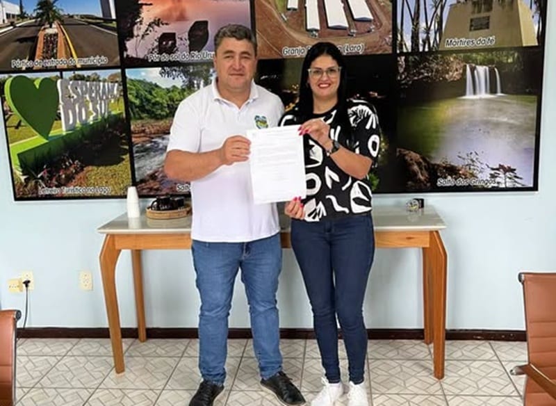 Esperança do Sul assina ordem de serviço de R$ 500 mil para recuperação de estradas