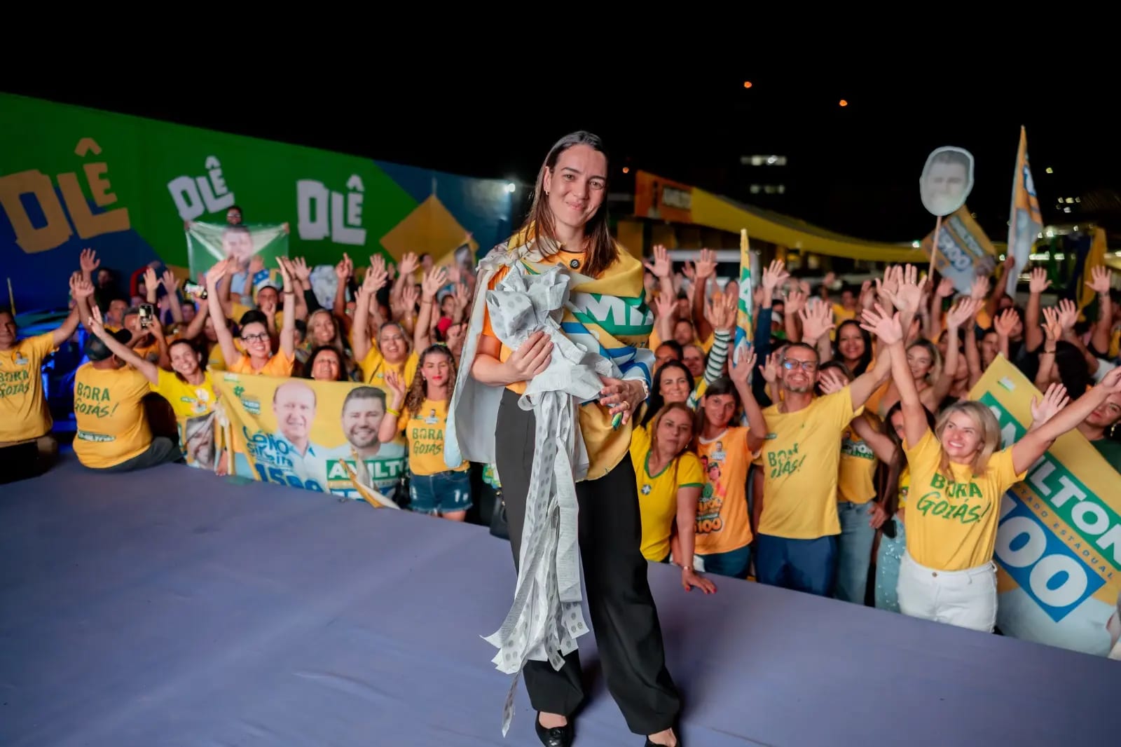 Mais votada da história de Goiás, Carol do Amiltinho promete continuar legado de marido