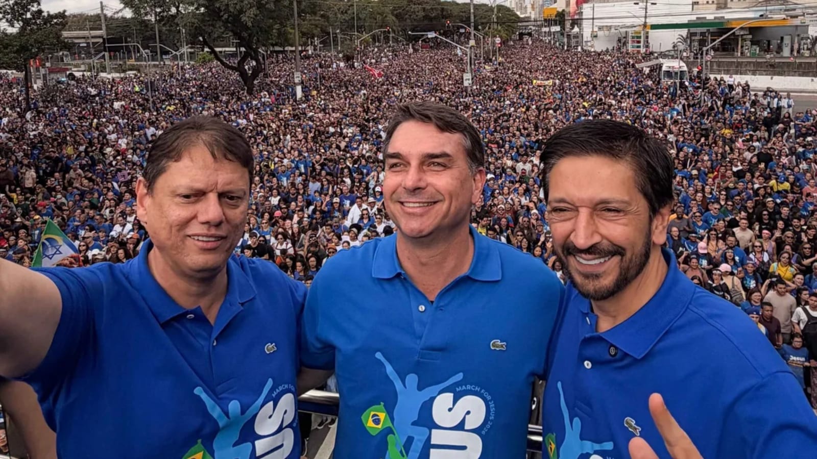 Tarcísio e Nunes levarão 300 prefeitos para ato de 7 de Setembro na Av. Paulista, em São Paulo