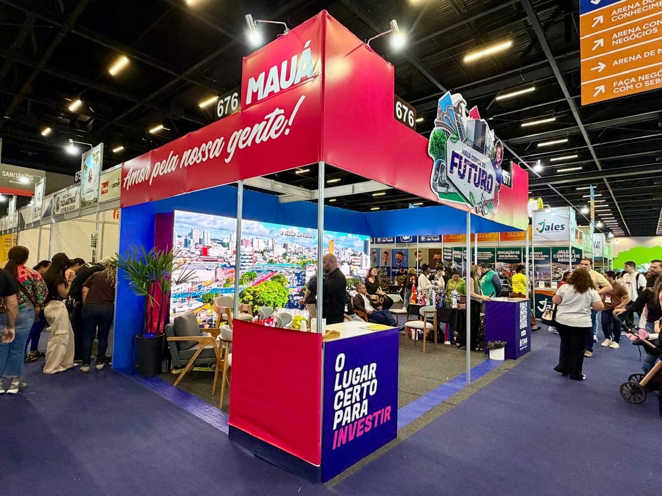 Estande de Mauá na Feira do Empreendedor atraiu 8 mil visitantes