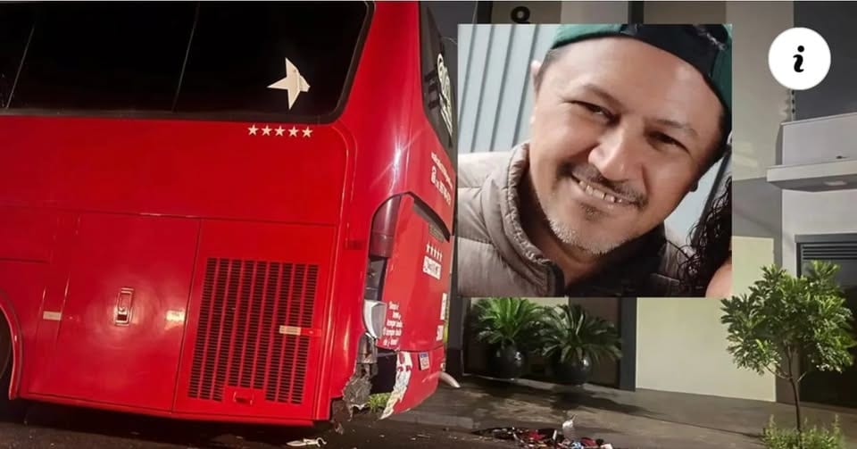 Homem de 47 anos morre em colisão traseira entre carro e moto
