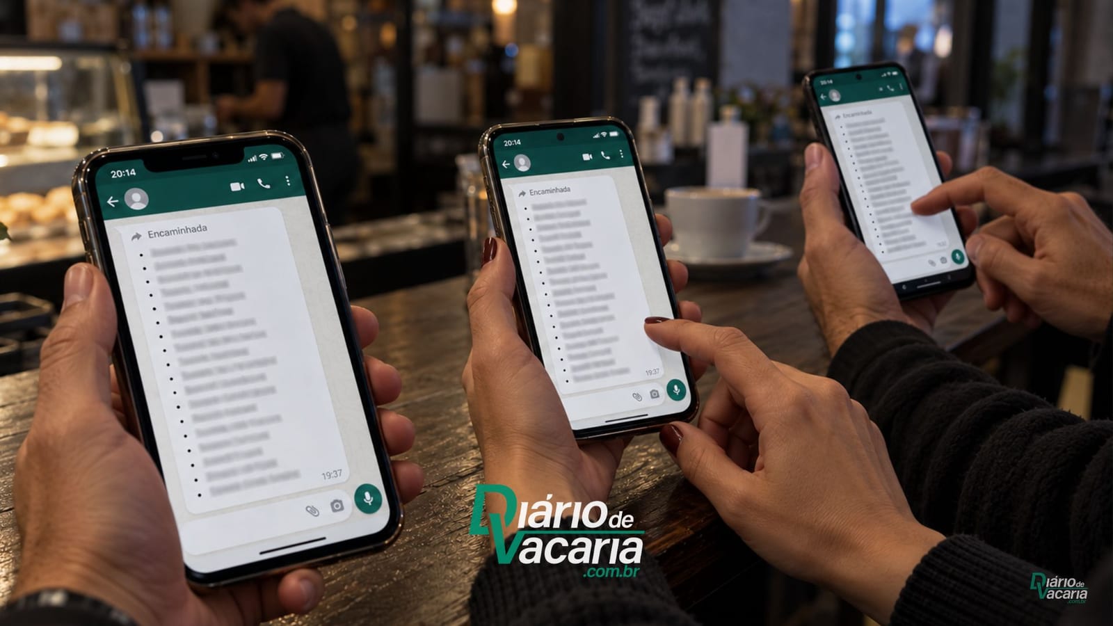 “Estabelecimentos de esquerda”: lista no WhatsApp expõe negócios de Vacaria à retaliação política. Entenda