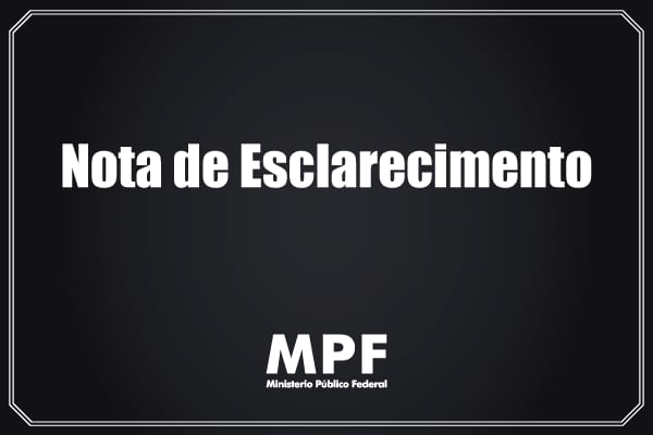 Nota de esclarecimento sobre metadados de parecer da PGE no caso Antonhy Garotinho