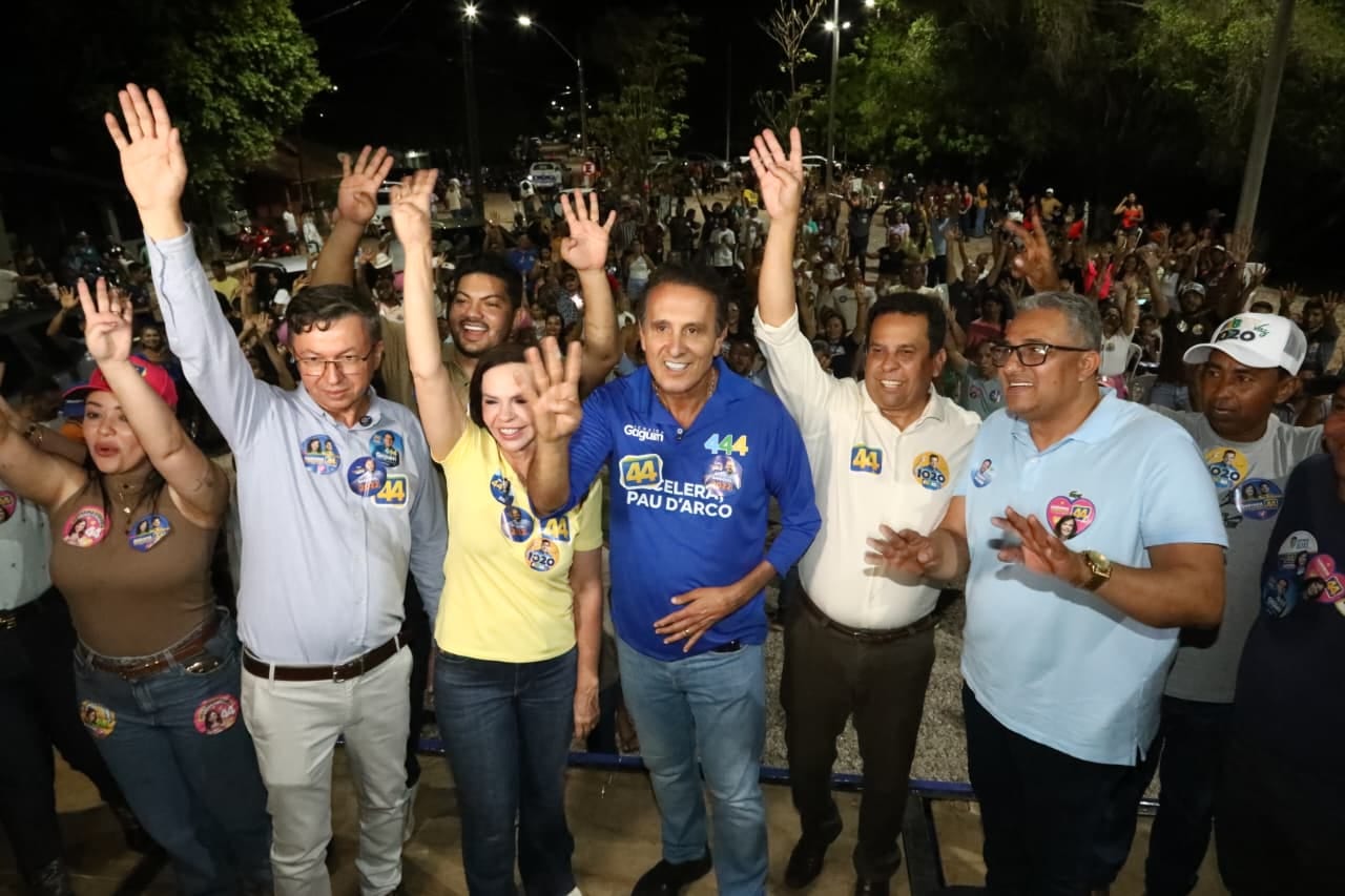 Carlos Gaguim participa da Cavalgada da Expocolinas e carreata em Pau D’Arco