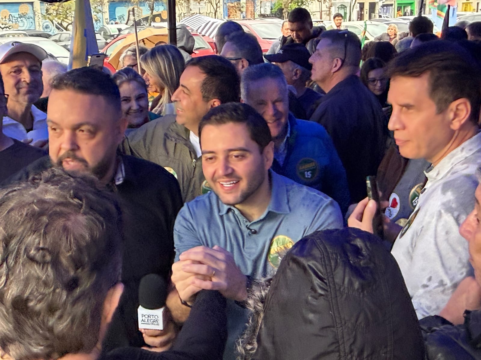 Gabriel Souza (MDB) abre campanha no RS com ato em Porto Alegre