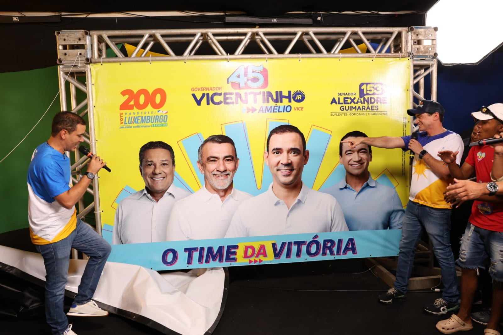 Luxemburgo declara apoio a Vicentinho e Amélio Cayres no Tocantins