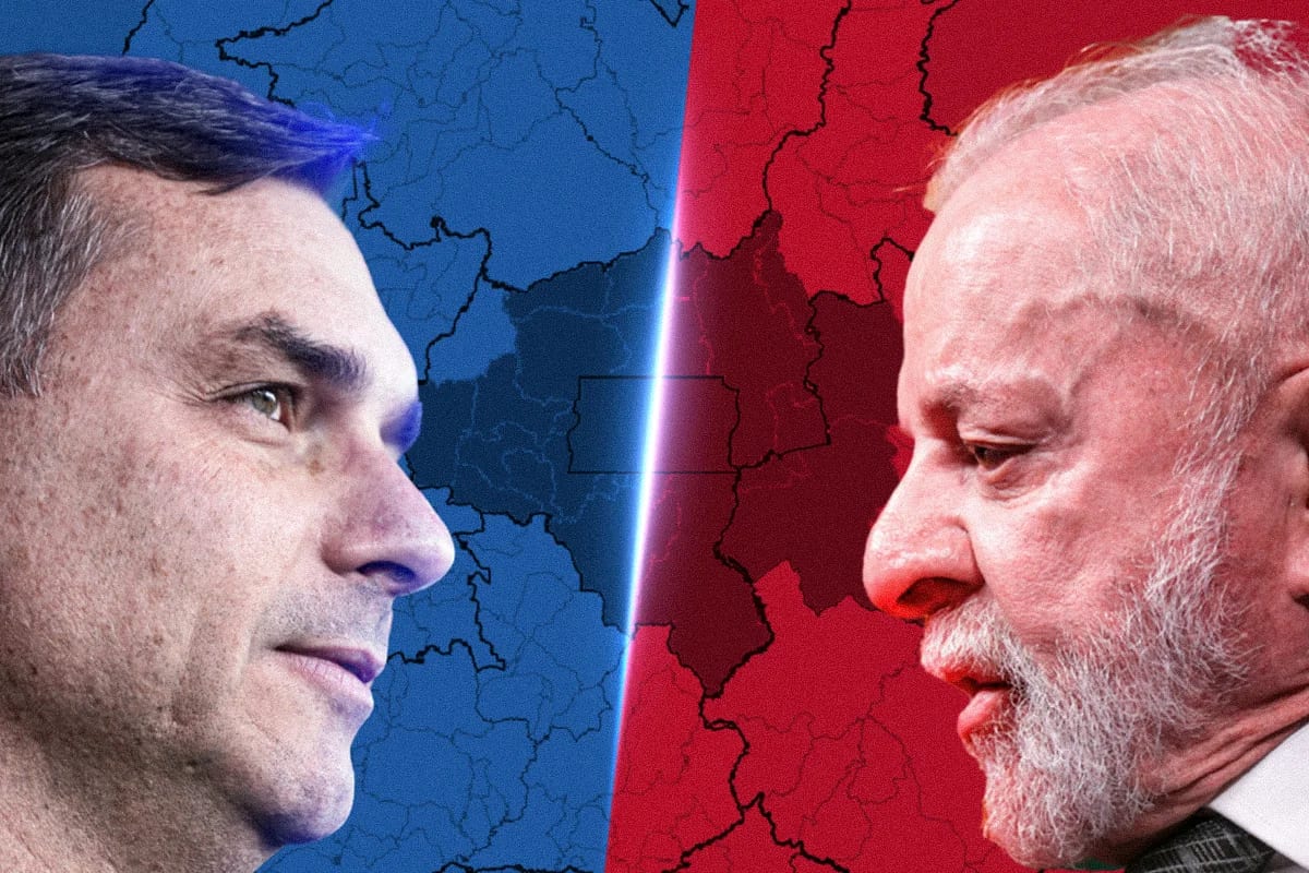 O cinismo de Flávio ao posar de vítima