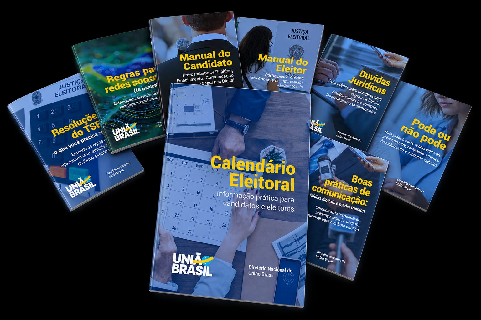 União Brasil lança oito guias em PDF para candidatos às eleições de 2026