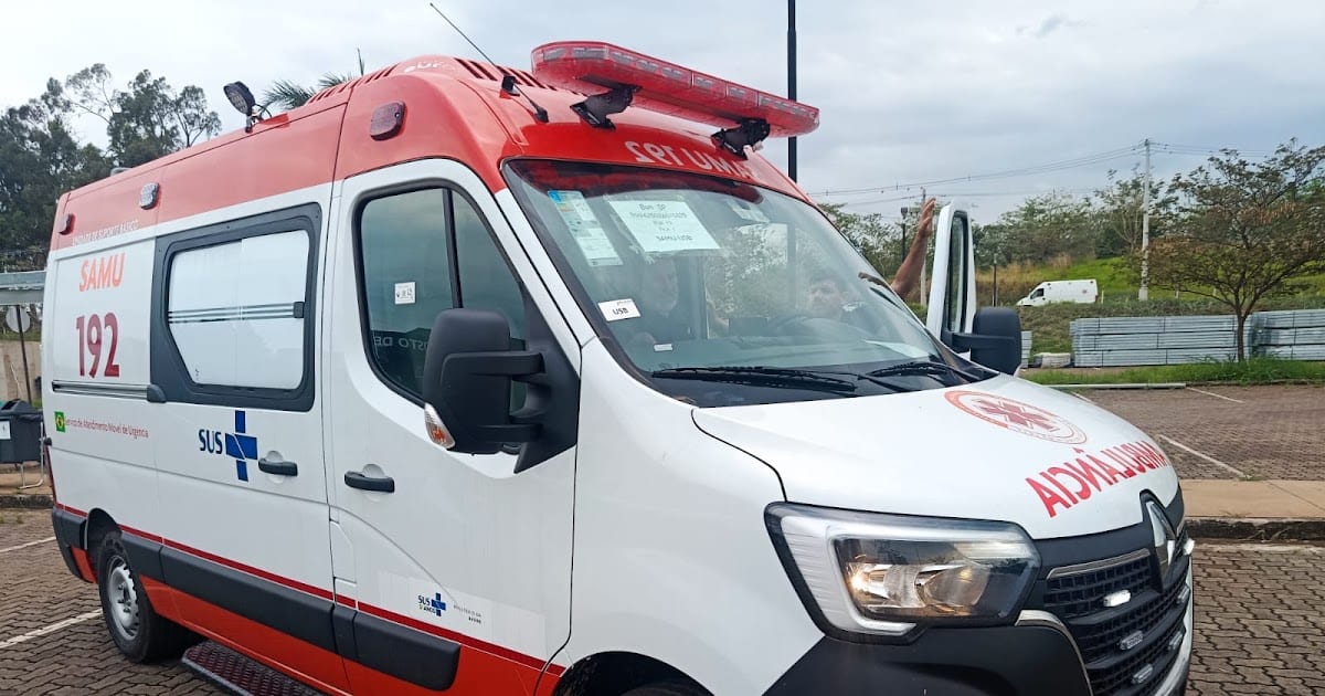 Buri recebe ambulância do SAMU enviada pelo Ministério da Saúde
