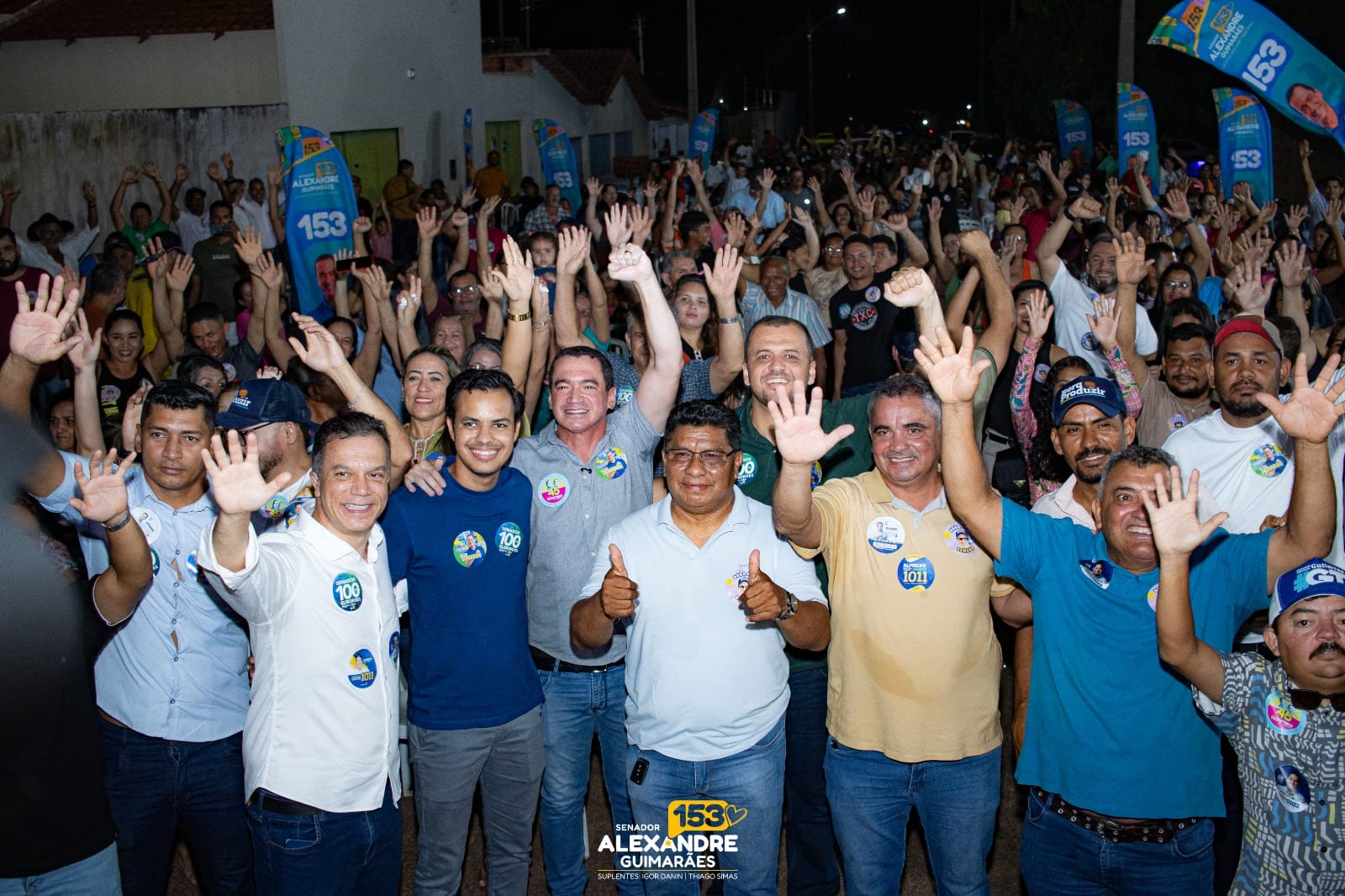 Eli Borges reúne multidão em Formoso do Araguaia e amplia apoio ao Senado