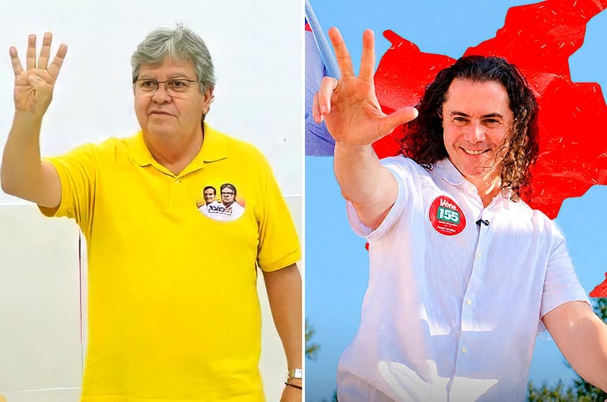 João Azevedo e Veneziano eleitos senadores da Paraíba