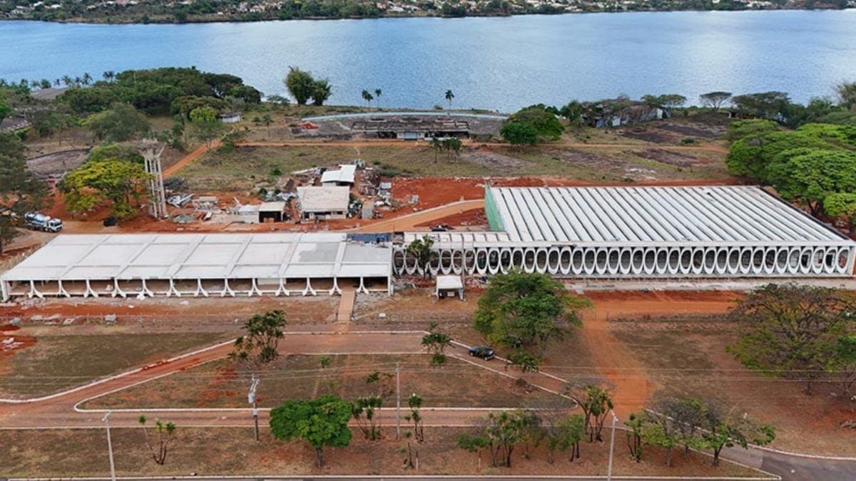 Clube do Servidor, 80.000 m² no Paranoá, vira Senado Cultural para dezembro de 2026