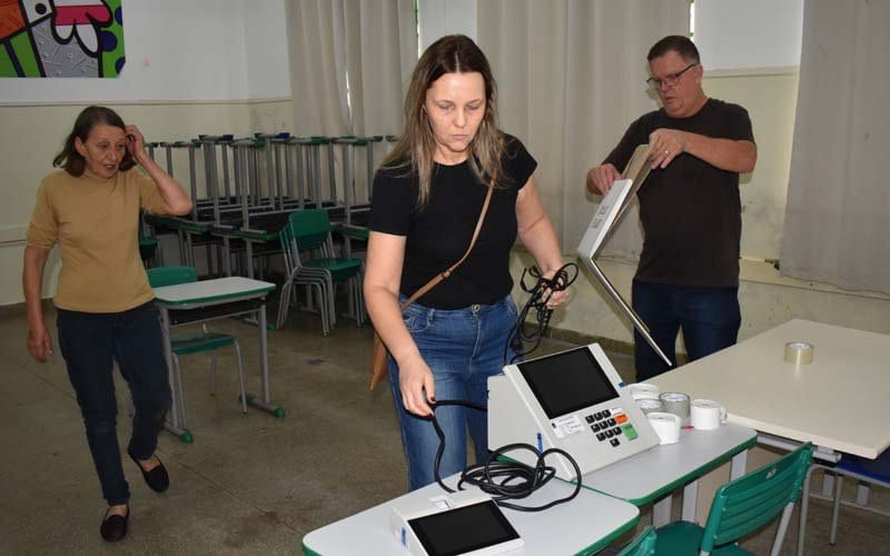 Justiça Eleitoral prepara seções para votação do segundo turno em Palmital, Ibirarema, Campos Novos e Platina