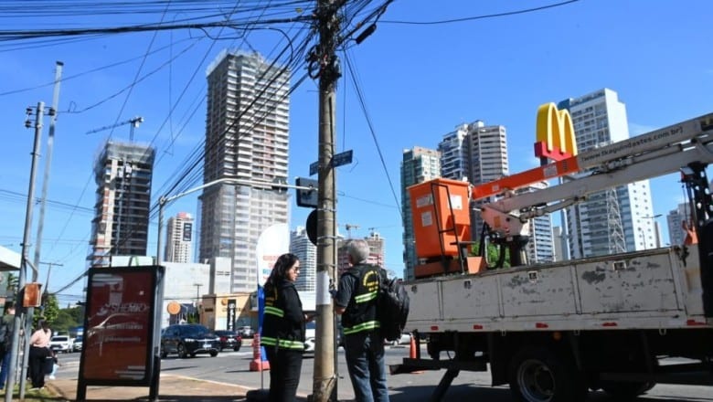 Operação Cidade Segura retira 203 toneladas de fios inservíveis e encaminha materiais para destinação ambientalmente ade