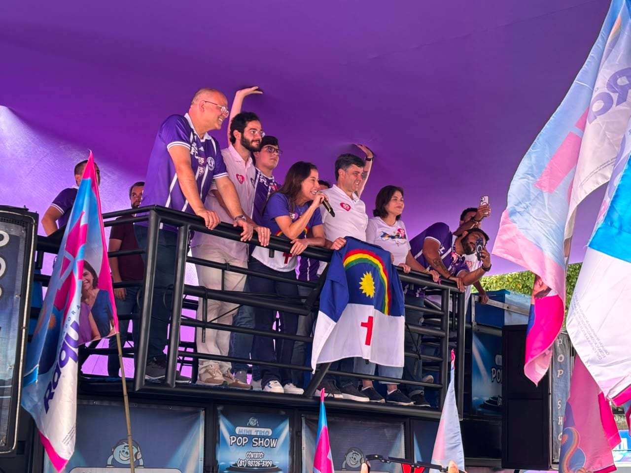 Raquel Lyra inicia campanha no Recife e promete foco na Região Metropolitana