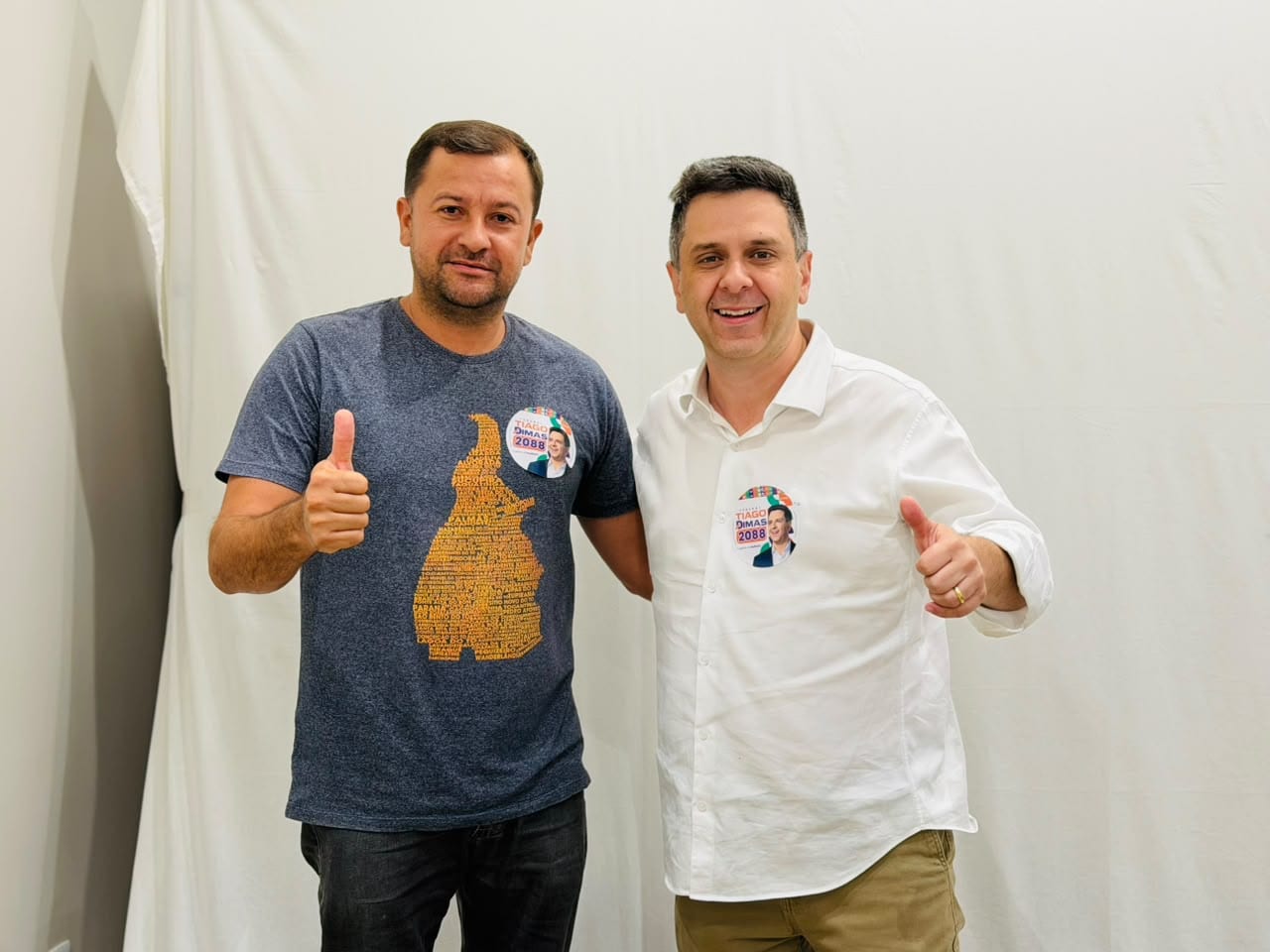 David Bento reforça apoio à reeleição de Tiago Dimas em Filadélfia